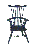 High Backed Arm Chair - Philadelphia Style